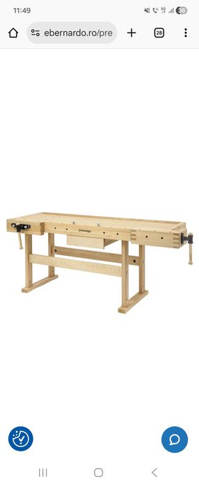 Banc de tamplarie Bernardo WB 2100 Profi
Bernardo