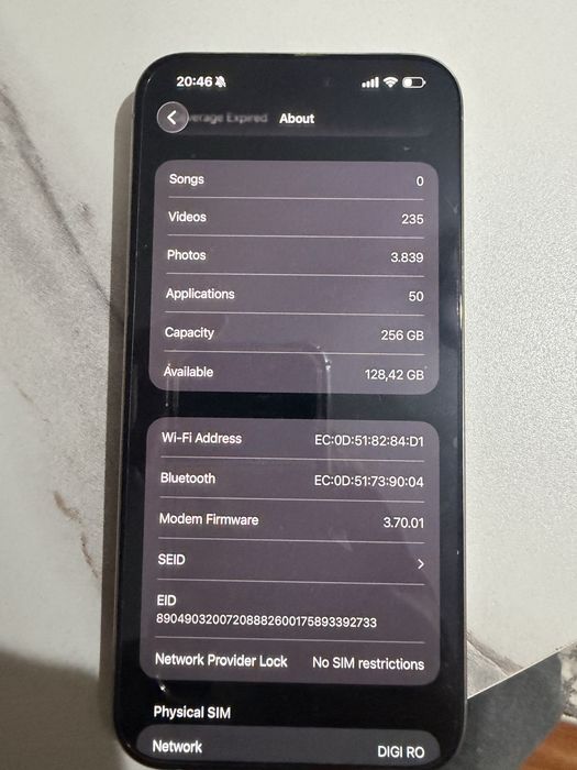 Iphone 15 Pro Max  Natural Titanium