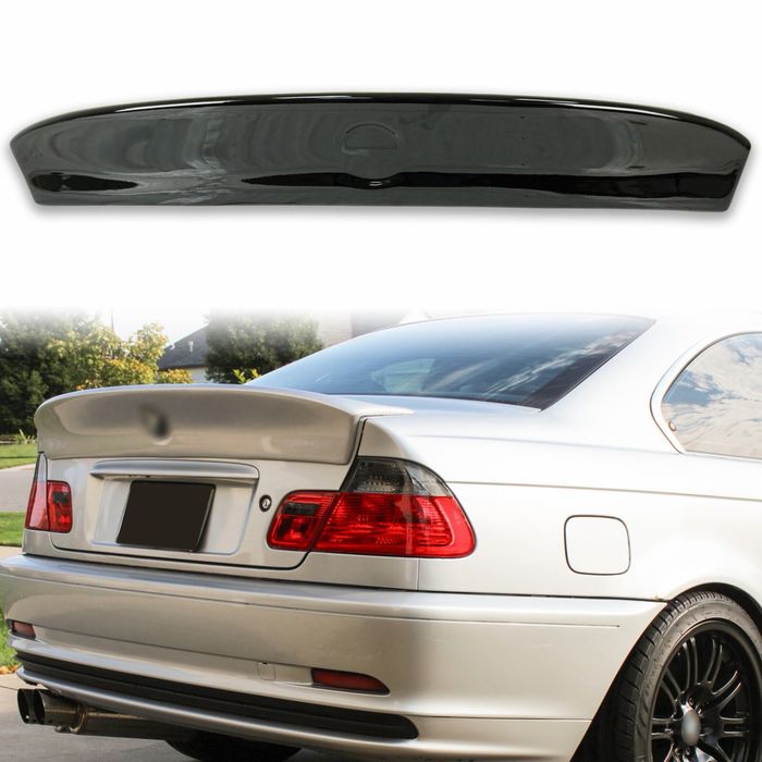Eleron Portbagaj Haion BMW E46 CSL Plastic Negru lucios