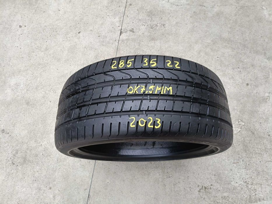 O anvelopa de vara 285 35 22 pirelli p zero profil 7,5 mm dot 2023