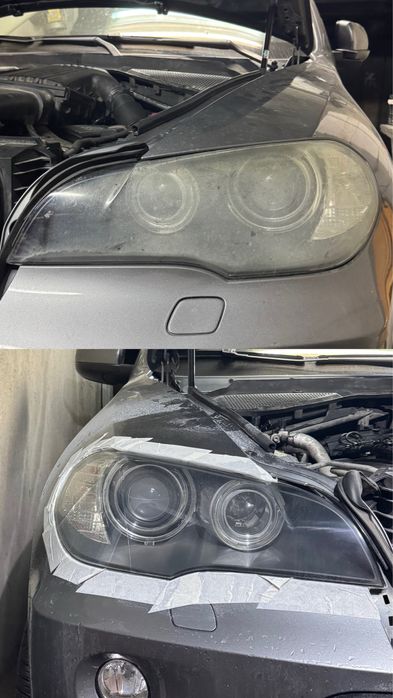 Пастиране/полиране на фарове и поставяне на керамично покритие