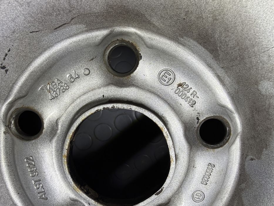 4бр. Железни 16” Джанти 5х112 за -VW/AUDI/SKODA/VAG- 6.5Jx16H2, ET33