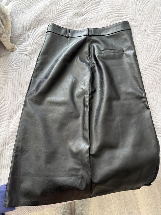 Кожаная юбка новая
