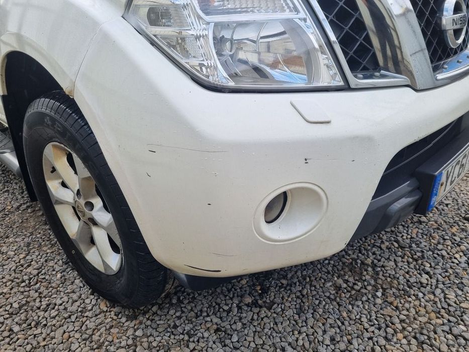 Bara fata Nissan Navara D40 Facelift 2010 - 2015 Super White 326 (1371) Diesel model cu ...