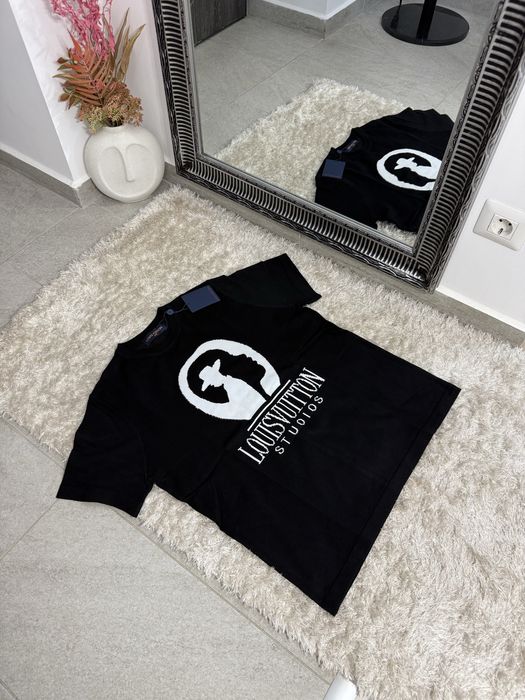 Tricou Louis Vuitton bumbac 100% tricotat Premium colectie noua