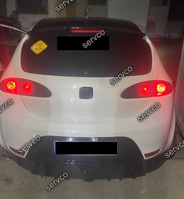 Difuzor bara spate Seat Leon 2 Cupra Fr FL 2005-2012 v3 Maxton Design