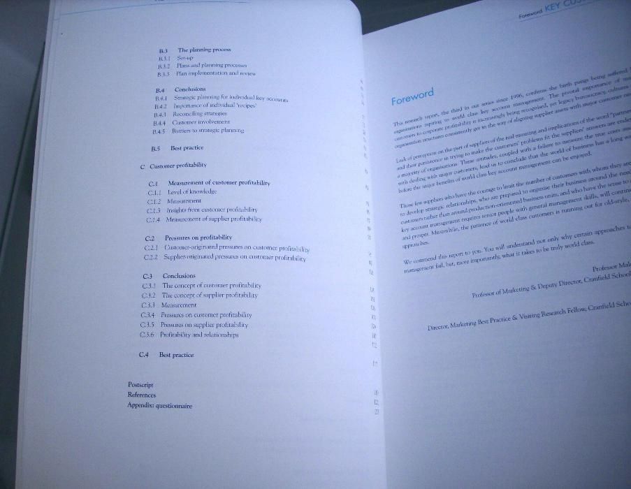 Key Customers World-Leading Key Account Management: Identification...