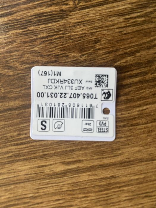 Часовник Тисот с позлата, оригинален, модел Т065.407