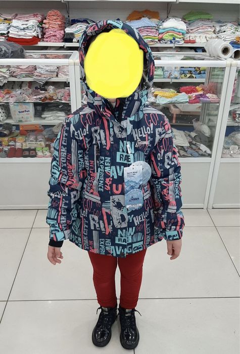 Комбенизон зимний на девочку