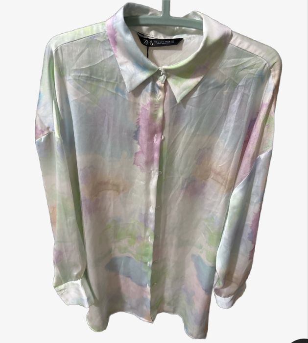 Zara цветная рубашка