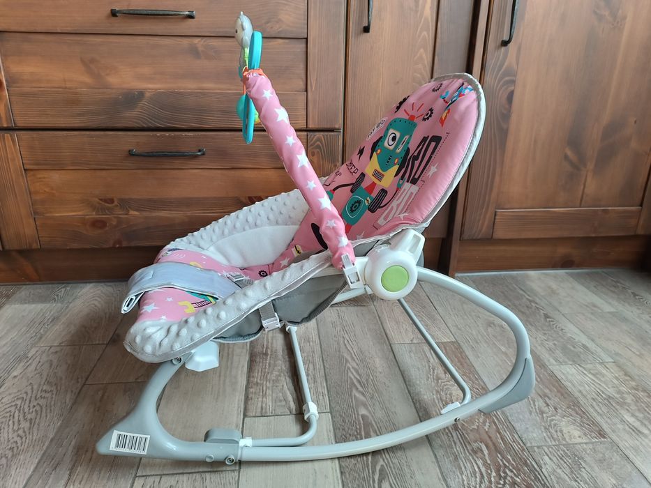 Бебешки шезлонг Chipolino Baby Spa Розов