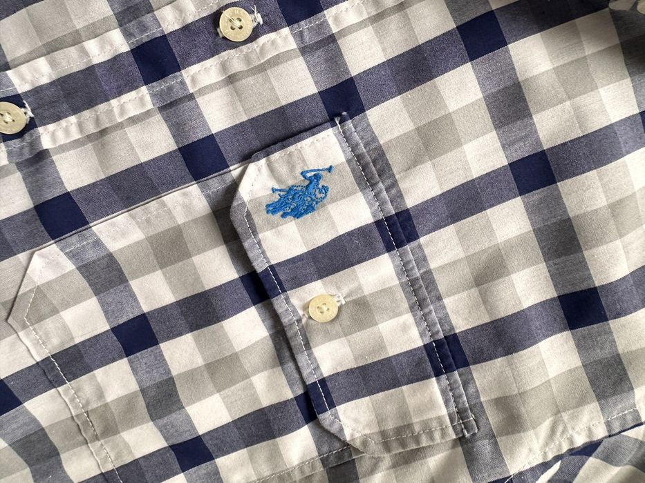 Camasa US POLO ASSN Carouri Maneca Lunga Barbati | Marime M