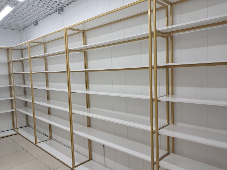 Стеллажи полки стелаж