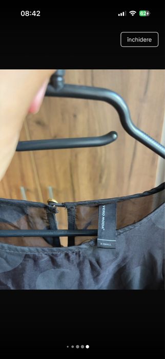 Rochie neagră Vero Moda XS