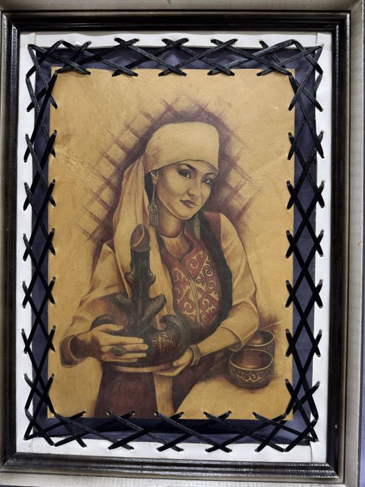 Картины на коже