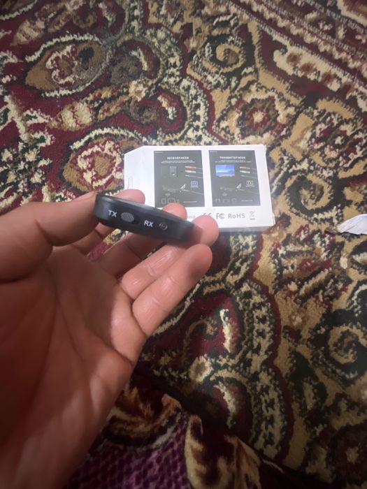 Bluetooth Transmiter va Resiver 2-tasi 1-da (Yangi)