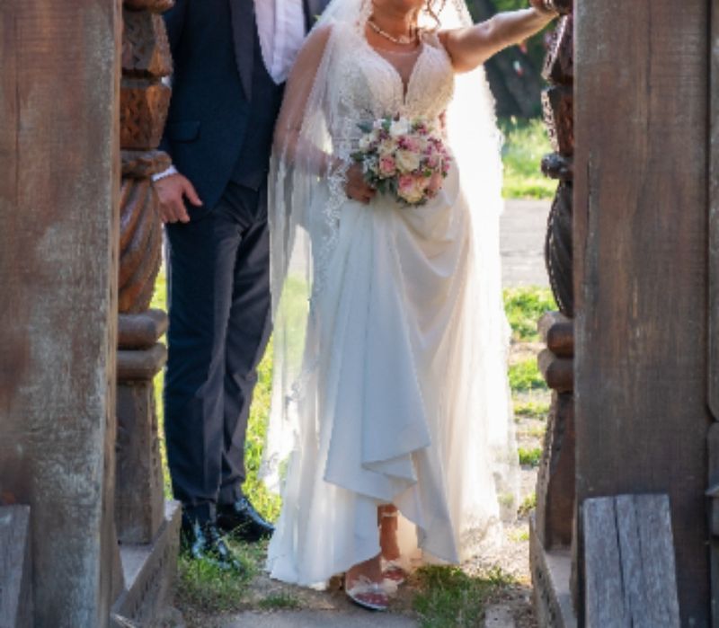 Rochie mireasa, măsura 42/44, 1500 lei ocazie!!!