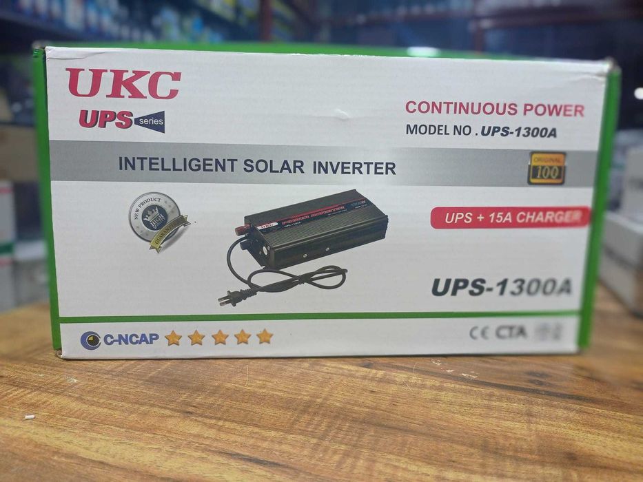 UPS + ЗАРЯДНО устройство за акумулатор 800А+10А, 1300А+15А, 1800А+20А