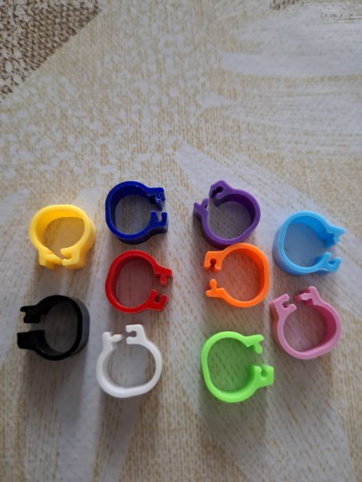 Пръстени за гълъби, щракалки 8мм