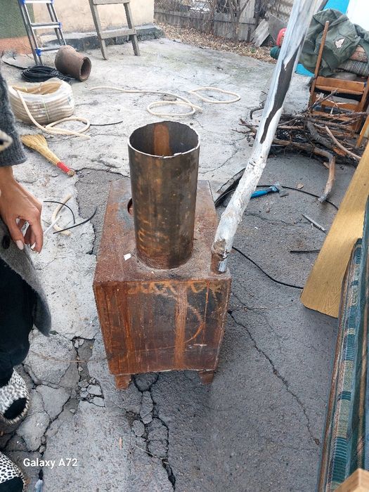 печ на твердом топливе