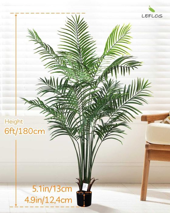 Planta artificiala palmier 180cm, verde natural, REDUS de la 390RON