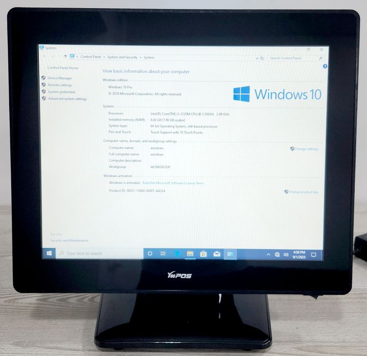 Monoblok sensor pos Моноблок сенсор пос