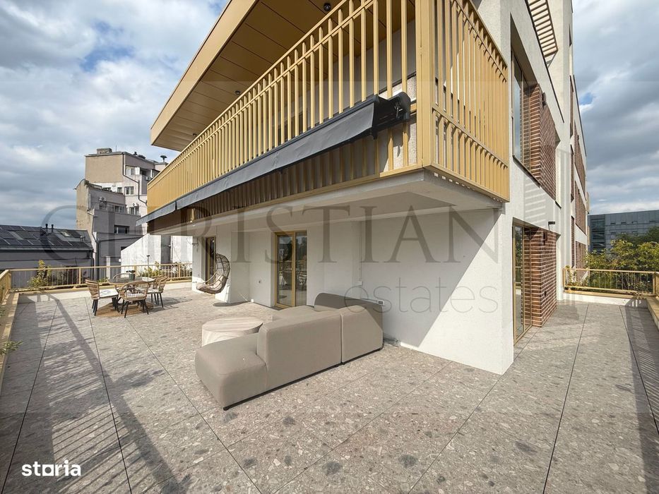 Apartament zona Unirii | 3 cam | Mobilat Lux | Terasa Superba - 150 mp