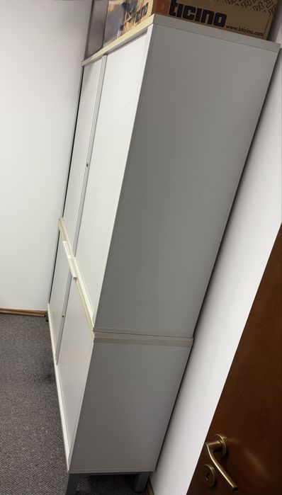 Dulapuri office, cu usi glisante, incuietoare, 160 cm lungime