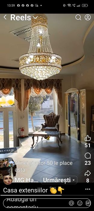 Mobilier salon înfrumusețare
