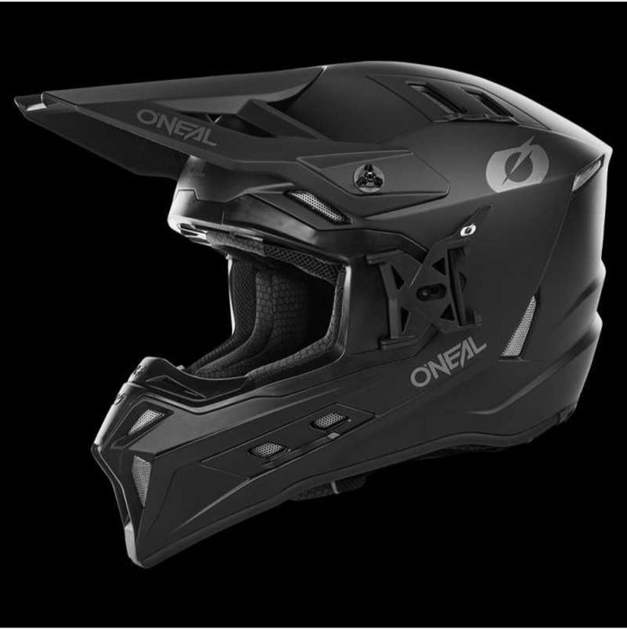 Ендуро каска O'NEAL EX-SRS Solid Black V.24