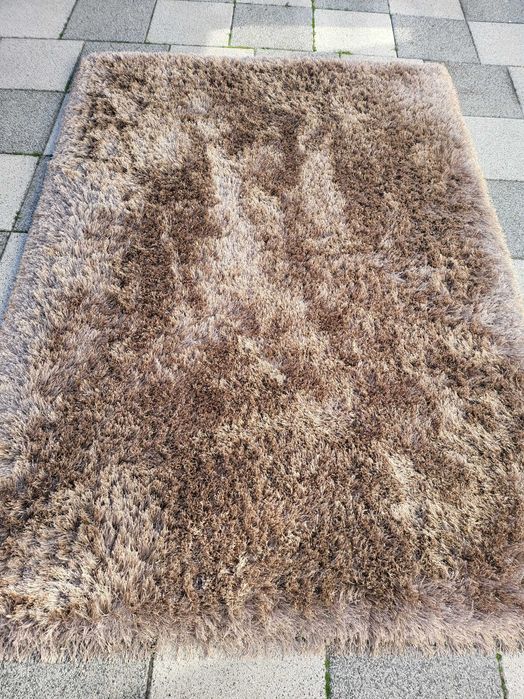 covor  maro shaggy fir lung ,covor LUX