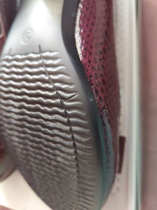 Дамски обувки във вишнав цвят пролетни