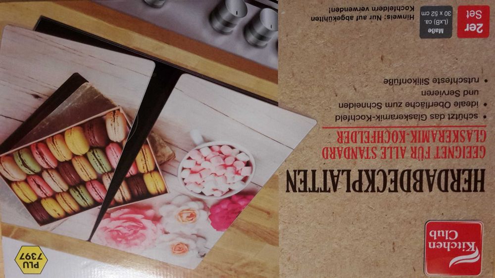 Покривало за керамични котлони печка стъклена покривна плоча