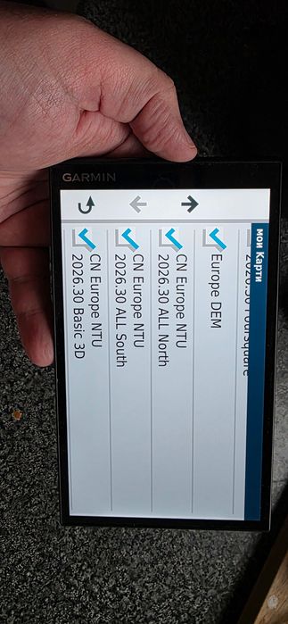 Навигация Garmin Drivesmart 65 Amazon Alexa 7 инча карти Европа нова