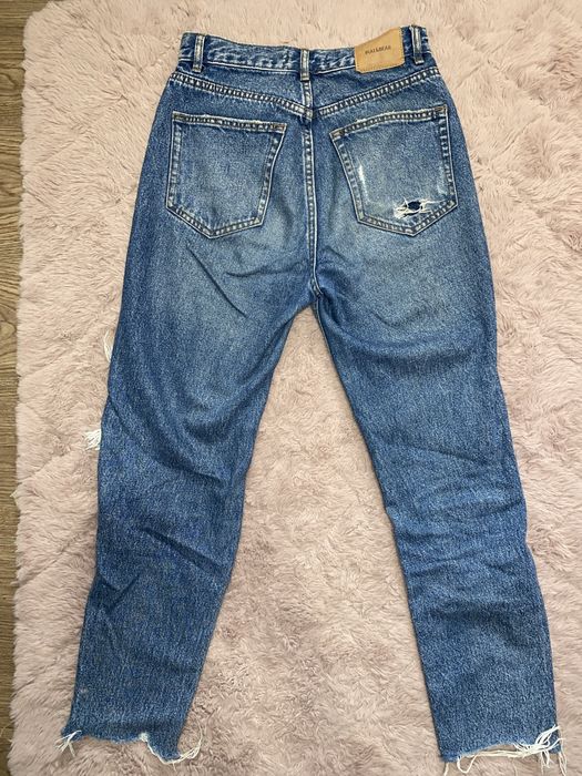 Blugi Mom rupti Pull&Bear