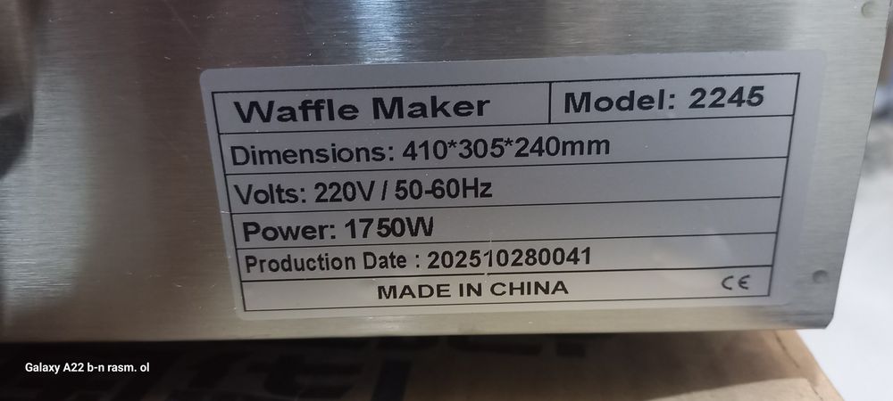 Vaflinitsa Вафльнитца Professional ariginal optom narx