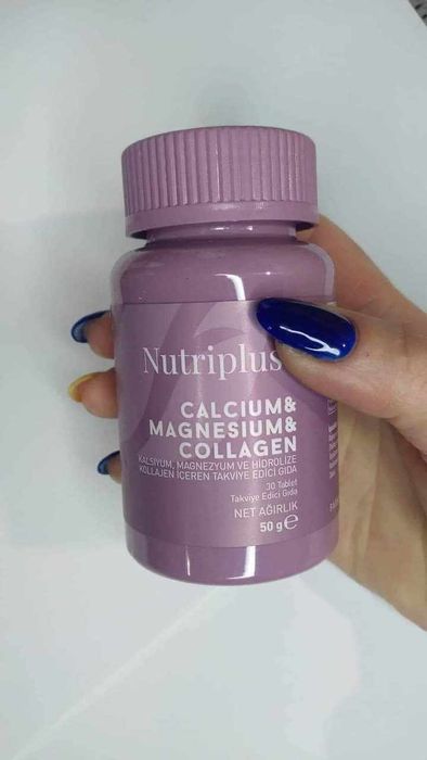 Ofertă Farmasi Nutriplus‼️Calciu + Magneziu + Colagen capsule