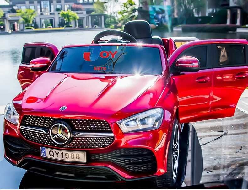 Акумулаторен джип Mercedes GLE450 Licensed 12V батерия,MP3, меки гуми