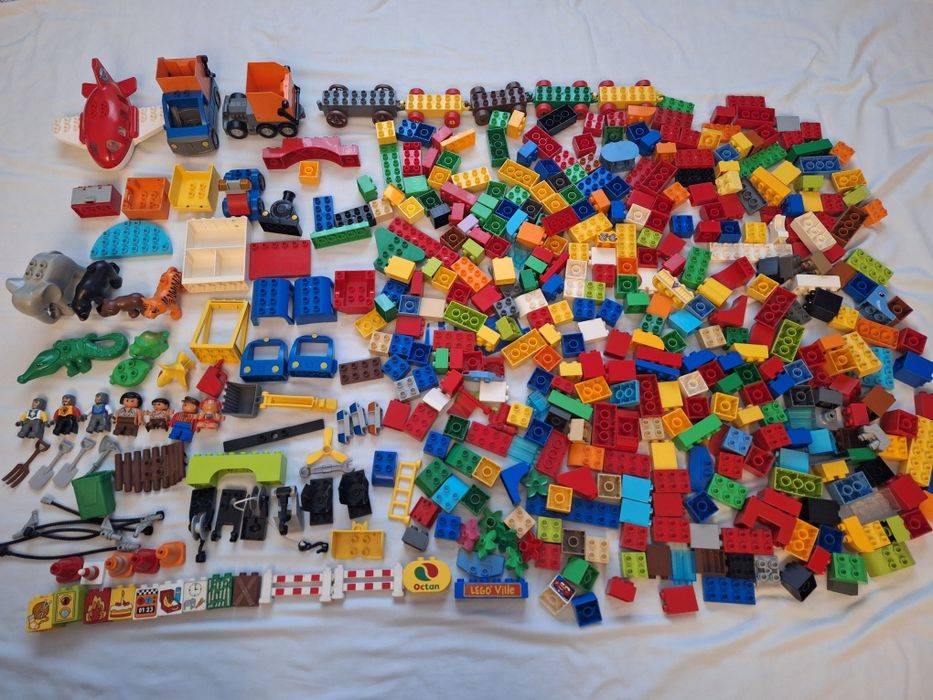 Lot mare Lego Duplo 5 kg.