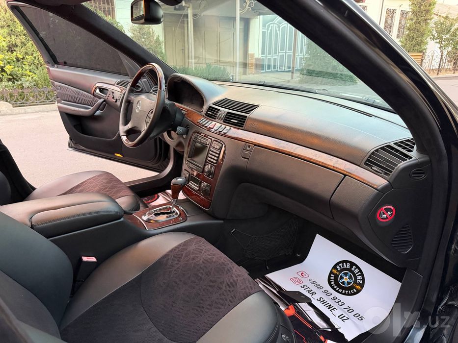 Mersedes S Class W220 LONG Состаяние Идеално Небитая