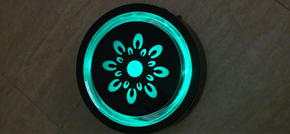 Narghilea DUD Premium + LED & Laser RGB + Alien Fluorescent + 1 KG