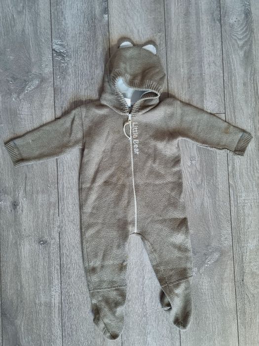Боди тёплые с капюшоном на 9-12мес