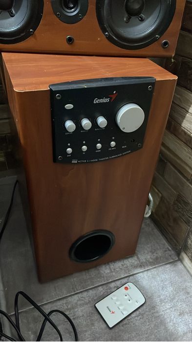 Boxe genius 5.1 150w reali