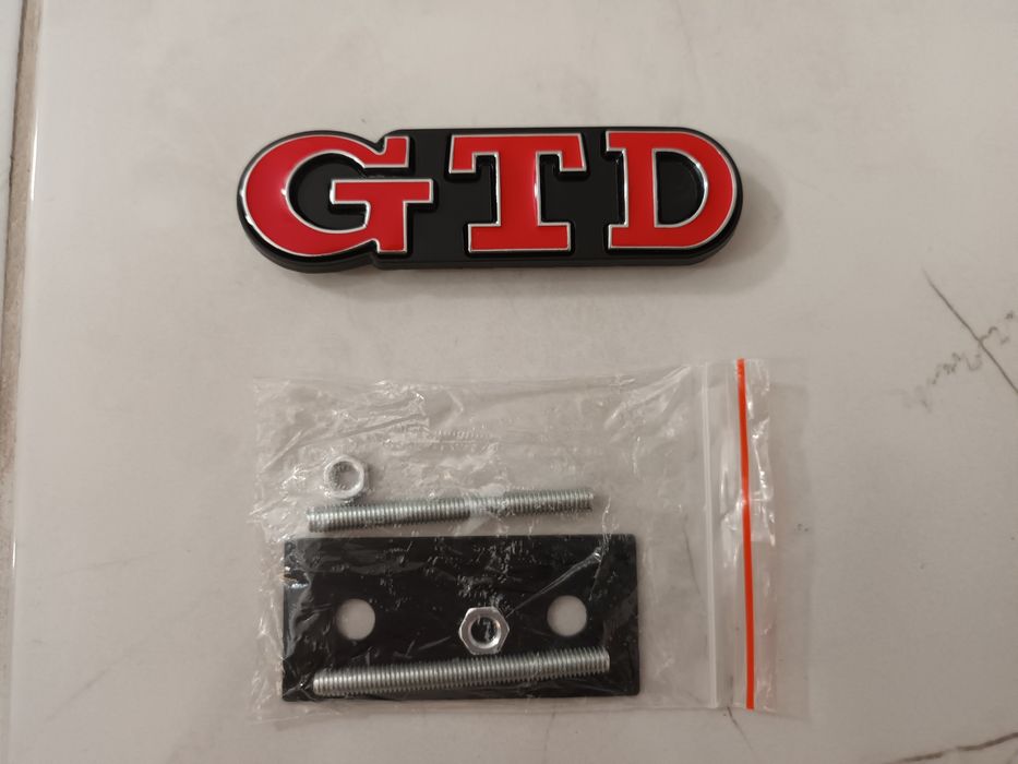 Емблема GTI,GTD,емблема,надпис,ГТИ,ГТД,16V