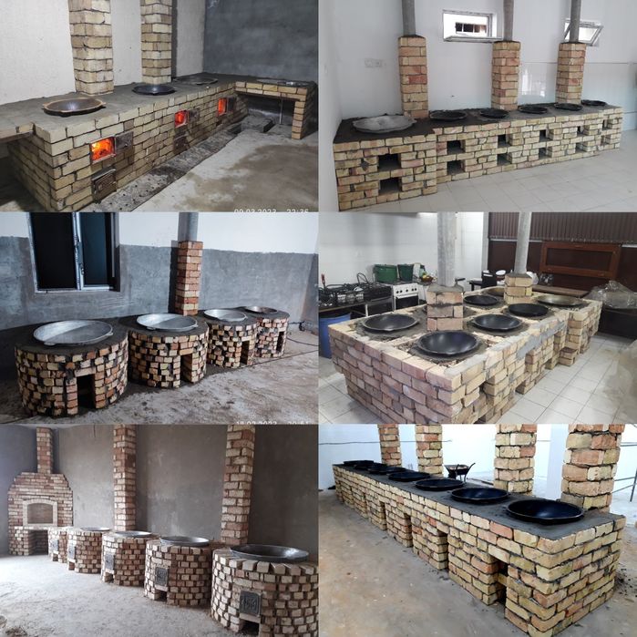 Очаги, барбикю, камин, строительство и облицовка по вашему заказу