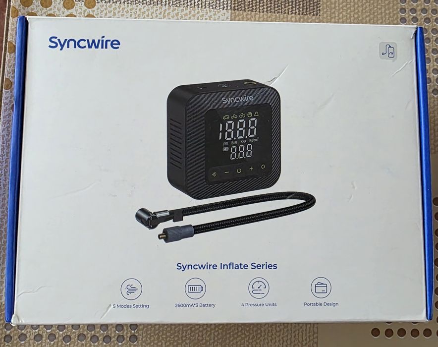 Syncwire Преносим  компресор