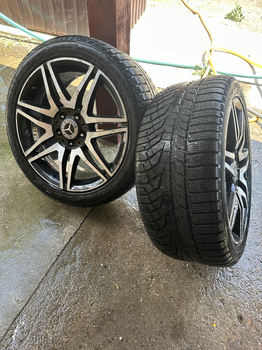 Jante mercedes c class pe doua latimi