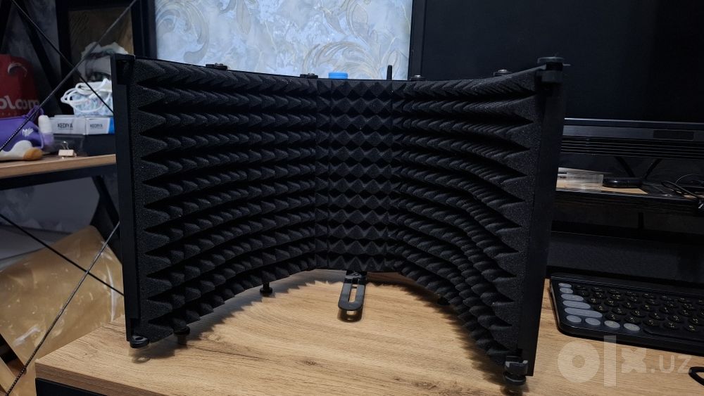 Домашний студийный комплект: Микрофон MAONO AU-PM422 + Экран