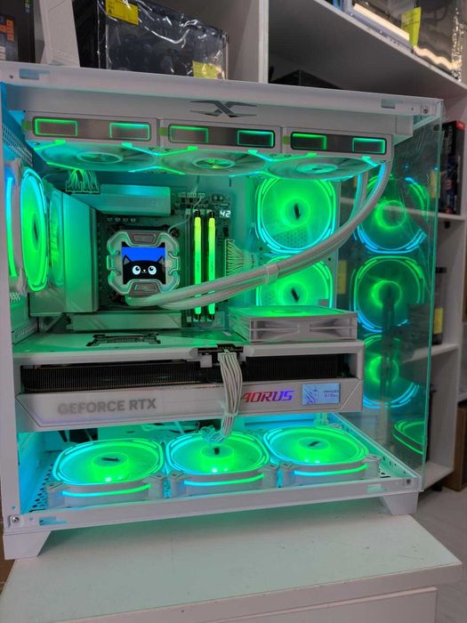 PC9 Ryzen™9 9950X3D RAM 64GB RTX 5090 1000W SSD 8TB + MONITOR