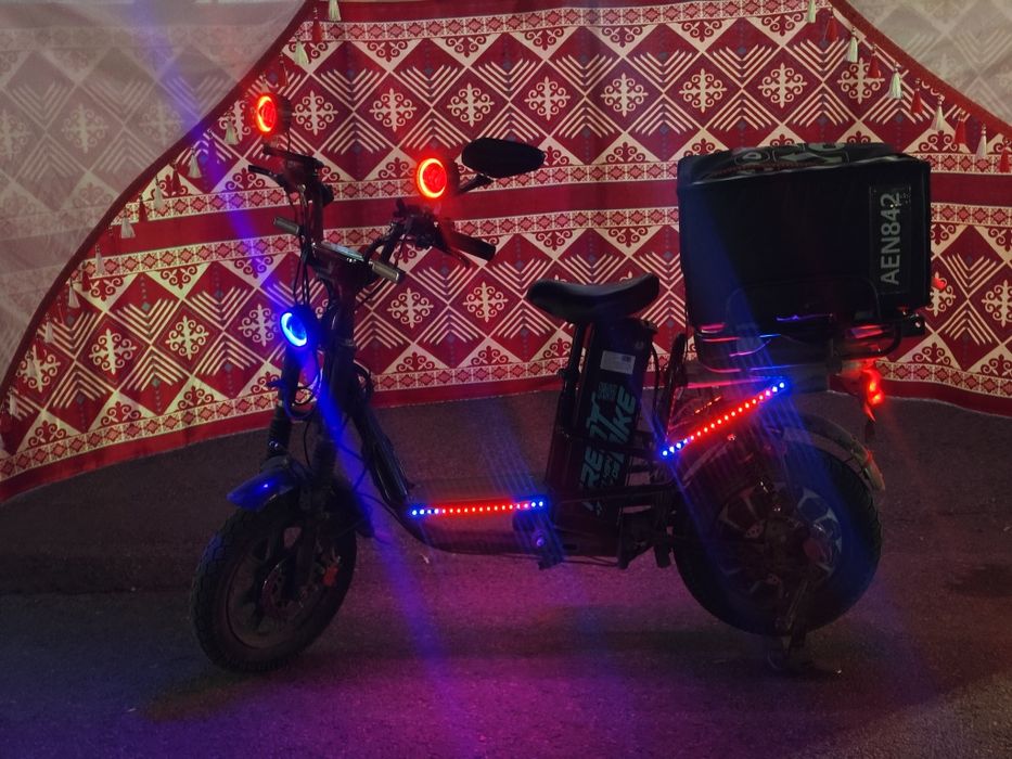 2-АКБ,Электровелосипед френт байк